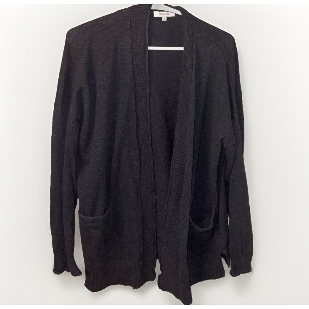 Madewell Cozy Cottagecore Grandpa Cardigan Pockets Cotton Blend Women's Large